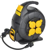 Удлинитель на катушке TWIST 4х10м с заземл. с крышк. автосмотка 16А IP44 КГ 3х1.5кв.мм УК10 2P+PE/10м 4 IEK TW-KP27-16-04-10-44 - УПС инжиниринг