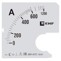 Шкала сменная для A721 600/5А-1.5 PROxima EKF s-a721-600 - УПС инжиниринг