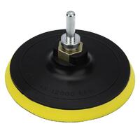 Насадка для дрели и УШМ с липучкой адаптер 125 мм.10мм мягкая Kranz KR-91-1180 - УПС инжиниринг