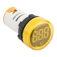 Индикатор значения напряжения ED16-22VD желт. PROxima EKF ed16-22vd-y - УПС инжиниринг