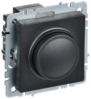 Светорегулятор СП BRITE пов-наж. 600Вт СС10-1-0-БрЧ механизм черн. IEK BR-D20-0600-K02 - УПС инжиниринг