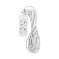 Удлинитель 2х5м с заземл. STANDARD 3х1кв.мм бел. Rexant 13-4005 - УПС инжиниринг
