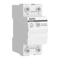 Реле напряжения RVb-40A (сквозное подкл.) Basic EKF rvb-40a - УПС инжиниринг