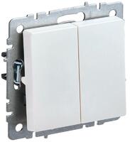 Выключатель 2-кл. СП BRITE ВС10-2-0-БрЖ 10А механизм жемчуж. IEK BR-V20-0-10-K36 - УПС инжиниринг