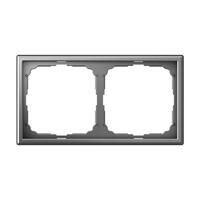 Рамка 2-м ArtGallery универс. сталь SE GAL000902 - УПС инжиниринг