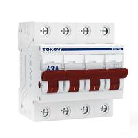 Выключатель нагрузки модульный 4П 63А TOKOV Electric TKE-PZ60-MDSI-4-63 - УПС инжиниринг
