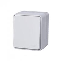 Переключатель проходной 1-кл. ОП AtlasDesign Profi54 IP54 10AX бел. SE ATN540161 - УПС инжиниринг