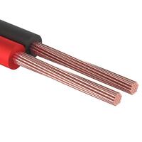 Кабель Stereo 2х0.75 Red/Black бухта (м) PROCONNECT 01-6104-6 - УПС инжиниринг