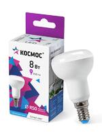 Лампа светодиодная R50 8Вт 6500К E14 220В КОСМОС Lksm_LED8wR50E1465 - УПС инжиниринг