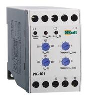Реле контроля фаз РК-101 380В тип 01 DEKraft 23300DEK - УПС инжиниринг