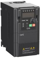 Преобразователь частоты A150 380В 3ф 0.75кВт 3А встроенный торм. модуль ONI A150-33-075HT - УПС инжиниринг