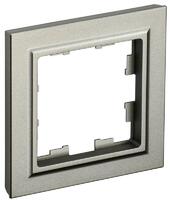 Рамка 1-м BRITE РУ-1-БрШ шампань IEK BR-M12-K37 - УПС инжиниринг