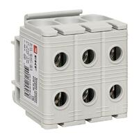 Клемма силовая вводная тройная КСВ 16-50кв.мм сер. PROxima EKF plc-kvs3-16-50-grey - УПС инжиниринг