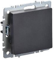 Выключатель проходной 1-кл. СП BRITE ВС10-1-6-БрЧ 10А механизм черн. IEK BR-V12-0-10-K02 - УПС инжиниринг