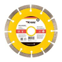 Диск алмазный отрезной сегментный 150x22.2мм Kranz KR-90-0102 - УПС инжиниринг