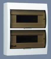Корпус навесной ЩРН-П-24 24мод. IP41 пластик. DEKraft 31013DEK - УПС инжиниринг