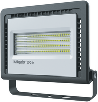Прожектор светодиодный 14 150 NFL-01-100-6.5K-LED 100Вт 6500К IP65 8100лм черн. Navigator 14150 - УПС инжиниринг