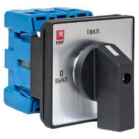 Переключатель кулачковый ПК-2-13 3П 40А "ВКЛ-ВЫКЛ" EKF pk-2-13-40 - УПС инжиниринг
