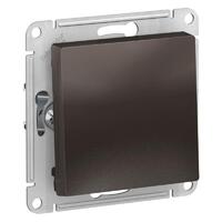 Выключатель 1-кл. СП AtlasDesign 10А IP20 (сх. 1) 10AX механизм мокко SE ATN000611 - УПС инжиниринг
