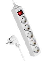 Удлинитель 5х3м с заземл. 16А IP20 ПВС 3х1 с выкл. КОСМОС YKsm3m-5g-Z-V(K) - УПС инжиниринг