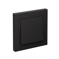 Выключатель 1-кл. СП AtlasDesign 10А IP20 (сх. 1) 10AX в сборе карбон SE ATN001012 - УПС инжиниринг