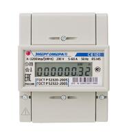 Счетчик CE101 R5 145 1ф 5-60А класс точн. 1.0 1 тариф. Энергомера 101001003009471 - УПС инжиниринг