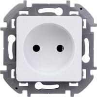 Розетка 1-м СП Inspiria 16А IP20 250В 2P механизм бел. Leg 673710 - УПС инжиниринг
