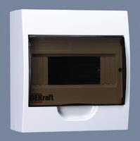 Корпус навесной ЩРН-П-8 20х18х10 8мод. IP41 пластик. DEKraft 31010DEK - УПС инжиниринг