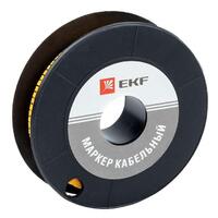 Маркер каб. 1.5кв.мм "1" (к-1000ед) (ЕС-0) EKF plc-KM-1.5-1 - УПС инжиниринг