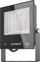 Прожектор светодиодный 71 659 OFL-50-4K-BL-IP65-LED 50Вт 4000К IP65 4000лм черн. ОНЛАЙТ 71659 - УПС инжиниринг