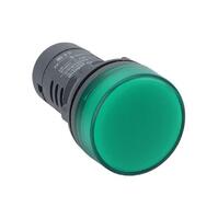 Лампа светосигнальная SB7 d22мм 230В AC зел. моноблочная SE SB7EV03MP - УПС инжиниринг