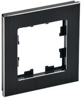 Рамка 1-м BRITE РУ-1-1-БрЧ металл черн. IEK BR-M12-M-K02 - УПС инжиниринг