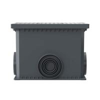 Колодец смотр. 335х240х255 с крыш. для двуст. труб DKC 025002 - УПС инжиниринг