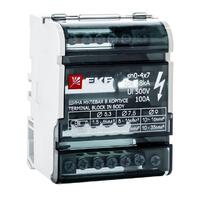 Шина нулевая в корпусе 4х7 EKF sn0-4x7 - УПС инжиниринг