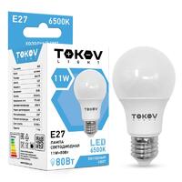 Лампа светодиодная 11Вт А60 6500К Е27 176-264В (TKL) TOKOV ELECTRIC TKL-A60-E27-11-6.5K - УПС инжиниринг