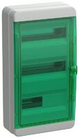 Корпус КМПн-36 TEKFOR IP65 зел. прозр. дверь пластик. IEK TF5-KP72-N-36-65-K03-K06 - УПС инжиниринг