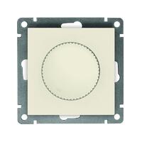 Светорегулятор СП Афина 500Вт механизм сл. кость (ivory) Universal A0101-I - УПС инжиниринг
