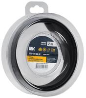 Трубка термоусадочная ТТУ нг-LS 12/6 черн. (уп.2м) IEK UDR12-012-006-002-K02-T - УПС инжиниринг