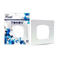 Рамка 1-м Pixel перламутр. TOKOV ELECTRIC TKE-PX-RM1-C04 - УПС инжиниринг