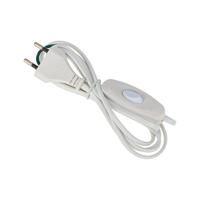 Шнур сетевой 1.8м с выключателем без розетки бел. блист. Rexant 06-3251 - УПС инжиниринг