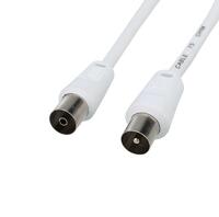 Шнур TV Plug - TV Jack 1.5м бел. Rexant 18-0002 - УПС инжиниринг