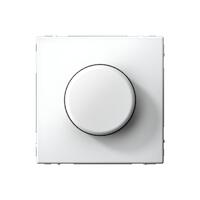 Светорегулятор поворотно-нажимной (диммер) ArtGallery LED RC 400Вт механизм бел. SE GAL000123 - УПС инжиниринг