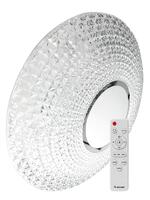 Светильник светодиодный PREMIUM CRYSTAL 75Вт 230В 3000-6500К 6000лм IP40 505х125мм настенно-потолочный управляемый с пультом ДУ КОСМОС KSCrys75W - УПС инжиниринг