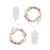 Гирлянда DC-G05-20MS2 20LED RGB 2xCR2032и(в компл.) (уп.2шт) ФАZА 5047990 - УПС инжиниринг