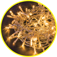 Гирлянда светодиодная 61 807 NGF-S01-100WW-5-6.5m-230-C8-TR-IP20 Navigator 61807 - УПС инжиниринг