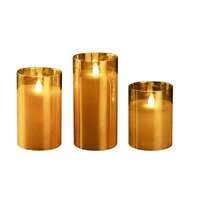 Свеча декоративная CL7-SET3-gd с пультом 3хAAA для каждой свечи (не в компл.) зол. (уп.3шт) ФАZА 5018822 - УПС инжиниринг