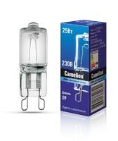 Лампа галогенная 25Вт капсула G9 3000К 240В прозр. Camelion 5845 - УПС инжиниринг
