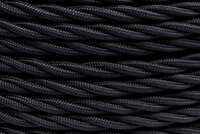 Провод ретро 3х1.5 матов. черн. (уп.20м) Bironi B1-434-73-20 - УПС инжиниринг