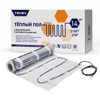 Комплект "Теплый пол" (мат) 150Вт/кв.м 14кв.м TOKOV ELECTRIC TKE-MAT150-2100-14 - УПС инжиниринг