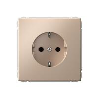 Розетка ArtGallery 16А с заземл. со шторками быстрозажим. клем. механизм песочн. SE GAL001245S - УПС инжиниринг